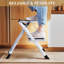 Step Ladder 2-Step 150kg Capacity, Folding Steel Ladder with Wide Anti-Slip Pedal, Sturdy Step Stool for Adults Toddlers-1798243376