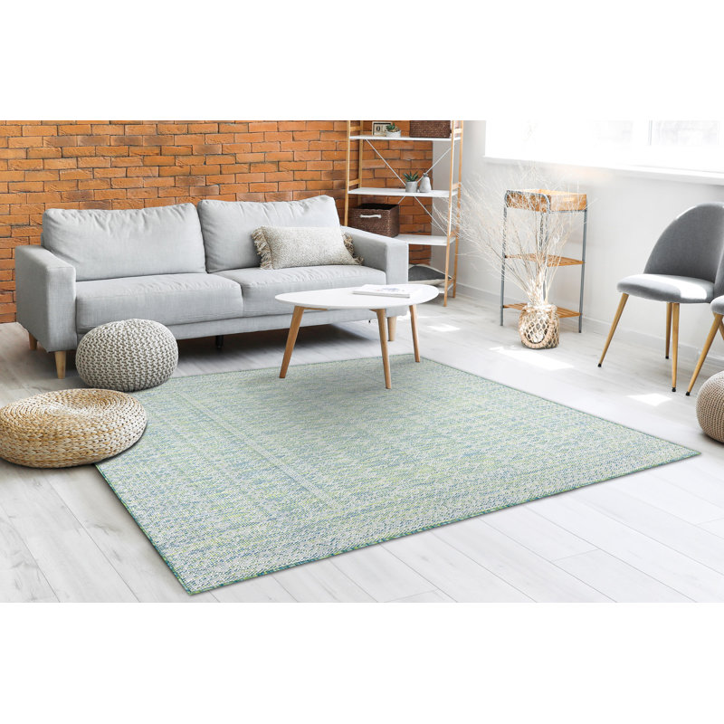 Phelicia Southwestern Flatweave Area Rug, Rectangular 120 x 170cm