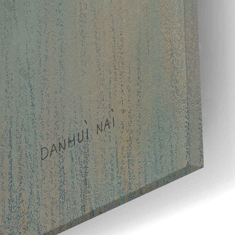  «Cottage Rose» par Danhui Nai, art mural en verre acrylique, H 12 po x l 12 po x P 0,13 po
