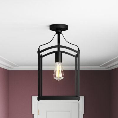 Plafonnier semi-encastré 1 lumière 10 po Cagney