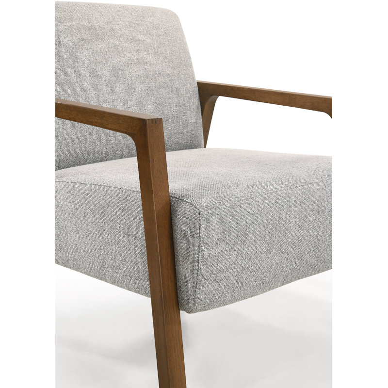 Keishawna Upholstered Armchair, Gray 