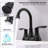 Bathroom faucet with 360 degree turn spout-110825947