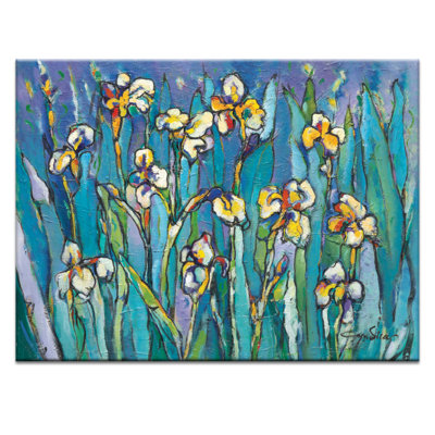 Flower Power Print on Canvas