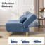 86.6'' 3-Level Adjustable Chenille Reversible L-Shaped Sectional-419267790
