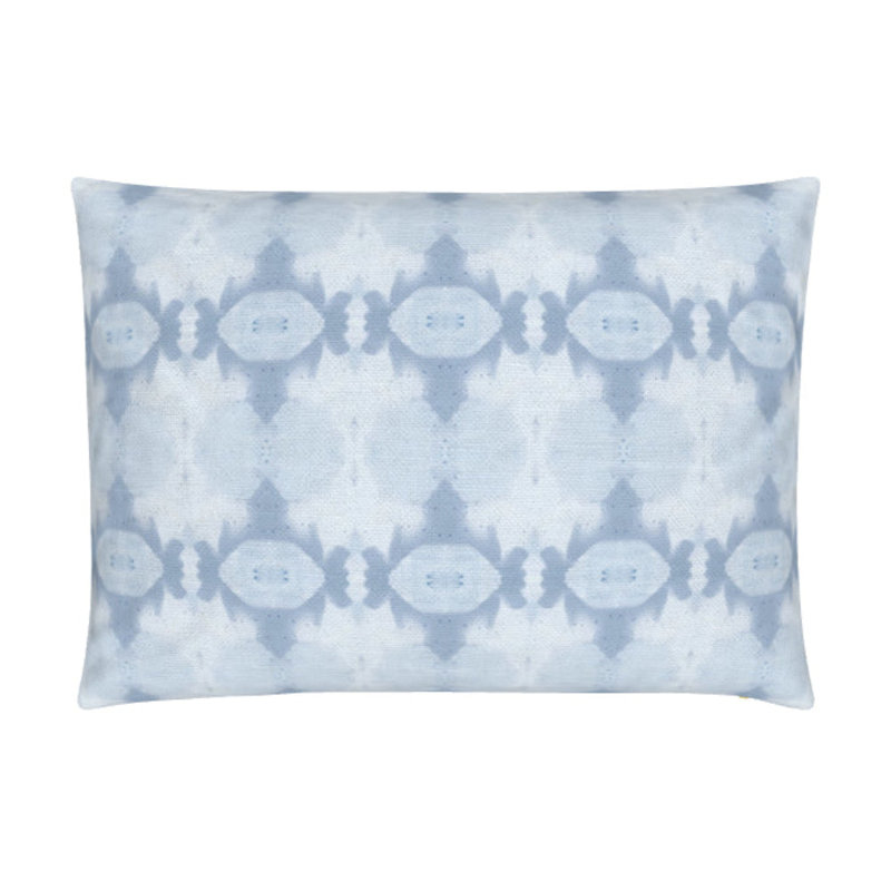 Sweet Gum Lumbar Pillow Cover & Insert, Sky Blue Abstract