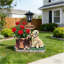 Statue de jardin Labrador