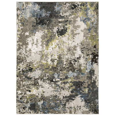 Belinda Synthetic Abstract Indoor Rug