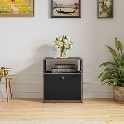 Storage Bedside Table With Drawer Sideboard File Cabinet Dining Cabinet Shelf Bookcase