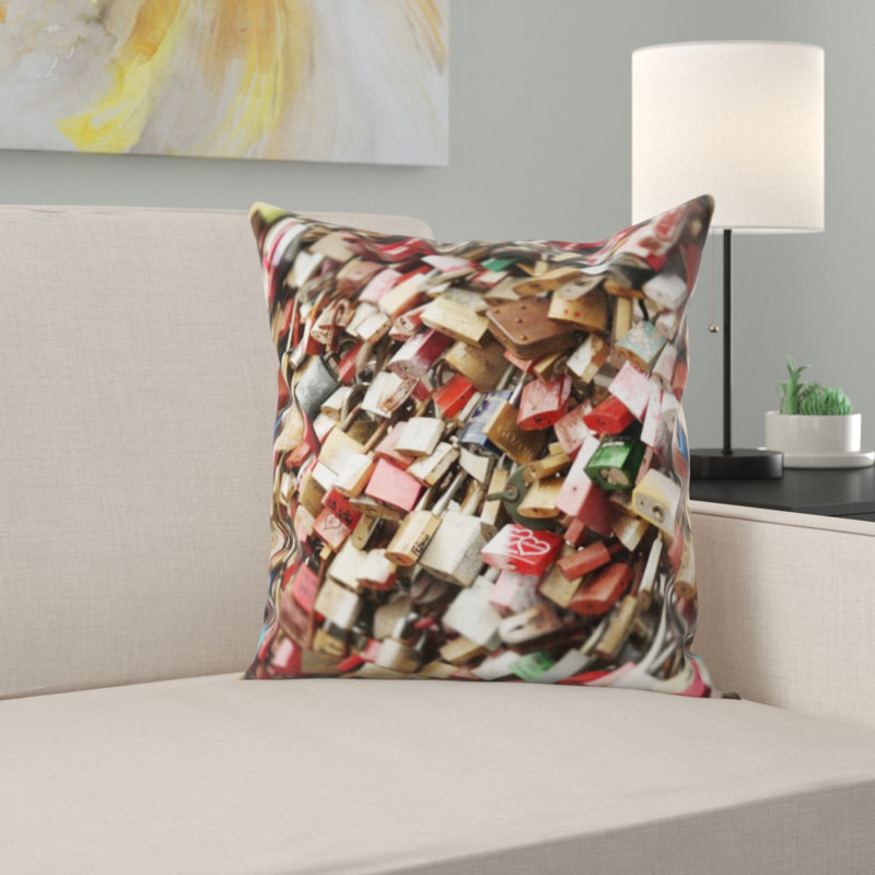 Housse et insert de coussin carré Castle