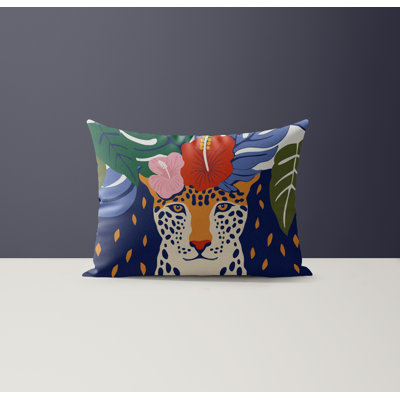 Iky Microsuede Lumbar Throw Pillow