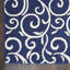 Tapis bleu marine / ivoire Susan-25937994