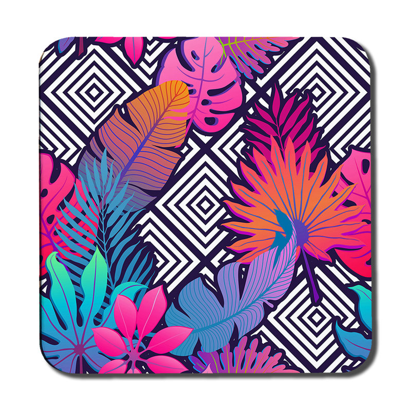 Square 6 Piece Coaster Set