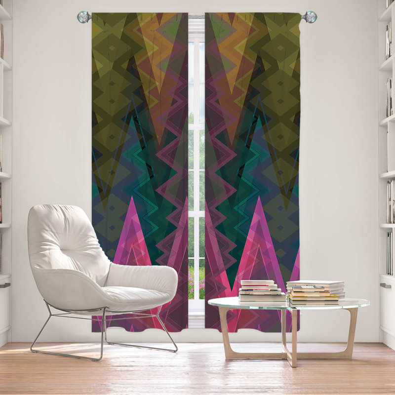 Room Darkening Curtain Pair, 20" W x 52" L