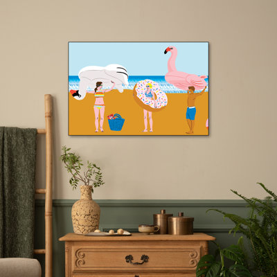 Steelpix Metal Canvas - Beachy Keen Collection by Blanckslate - Wall Art Print