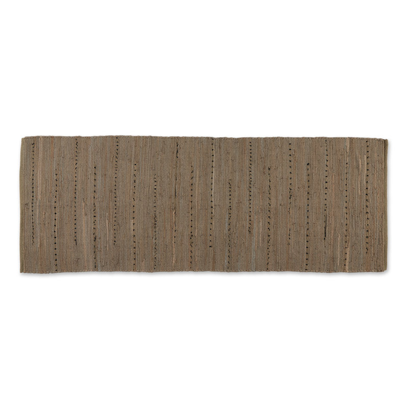 Basdeo Cotton Indoor Rug, Rectangle 2'3" x 6'