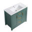 Ensemble de meuble-lavabo avec lavabo sous-comptoir + 2 portes et 2 tiroirs-115367029