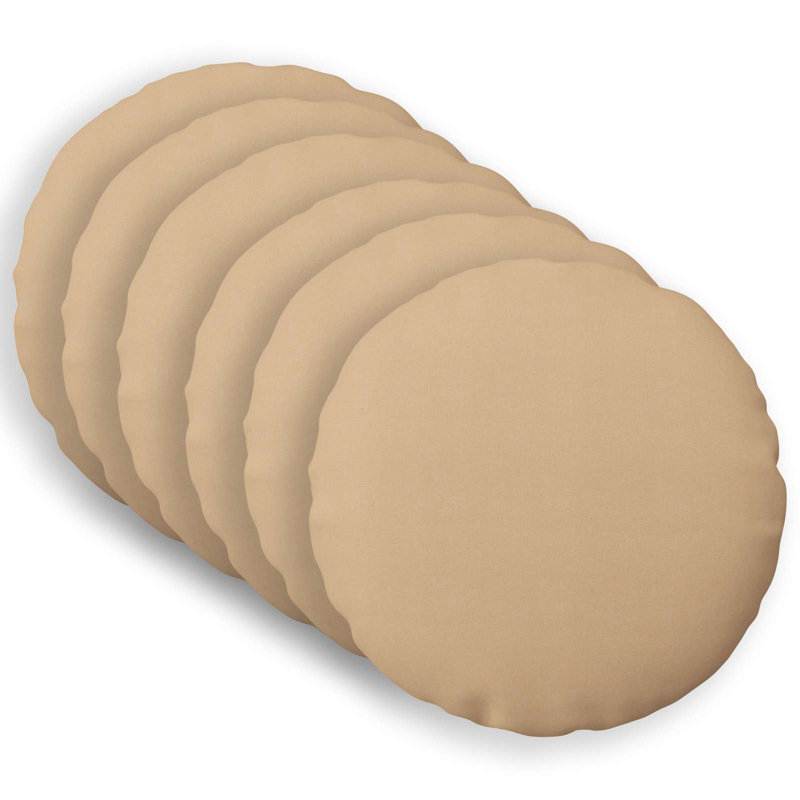 Cushion, Round 50cm, Cream
