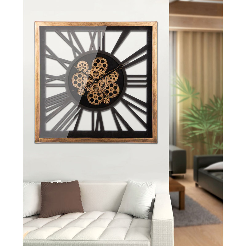 Aeyla Manufactured Wood Wall Clock