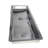 Stainless Steel Double Trough Undermount Bathroom Sink