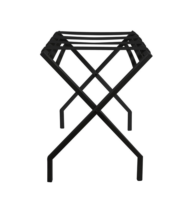 Porte-bagages pliant Suba, Noir / Noir