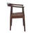 Kazbah 18.9'' H Leather Upholstered Armchair-396131410