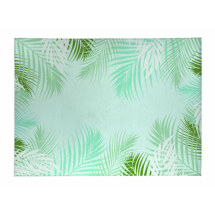 Waving Palm Outdoor Rug