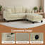 Canapé 2 pièces avec repose-pieds et port USB Oriana pour petit salon Oriana-1927633726