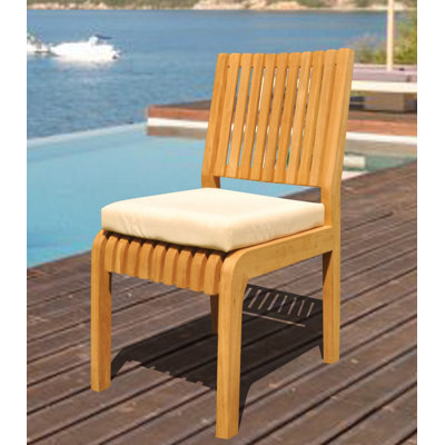 Maldives Outdoor Teak Dining Side Chair