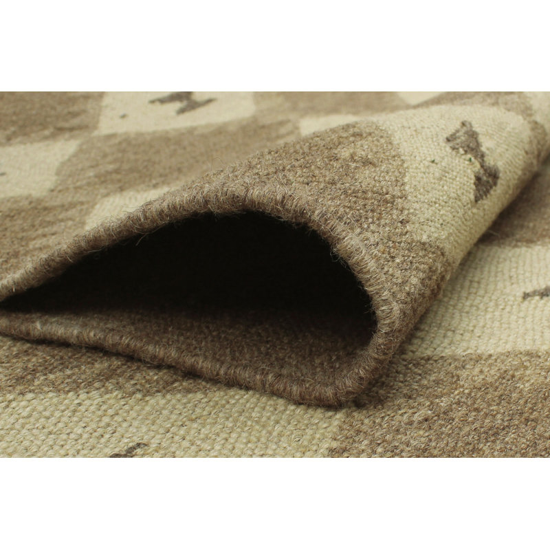 Benge Wool Geometric Indoor Rug