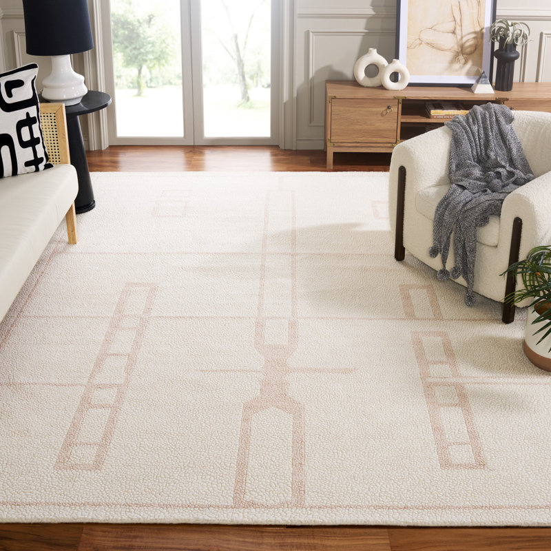Wool Area Rug, Rectangle 8' x 10'