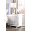 Table de chevet SKYE MARBLE pour chambre à coucher, salon, garde-robe