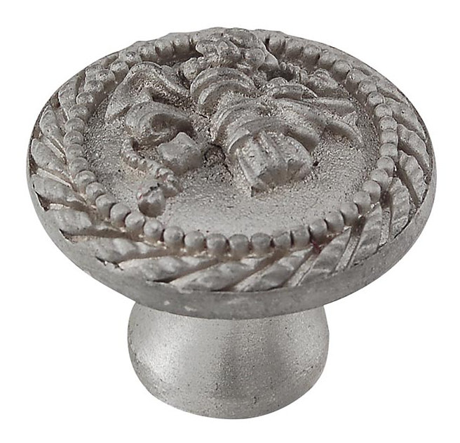 Sforza Mushroom Knob, Satin Nickel