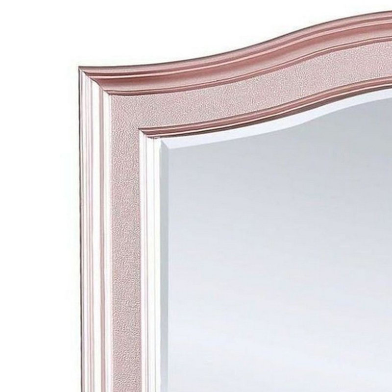 Miroir 46 po, Rose