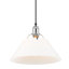 Luminaire suspendu conique à 1 lumière Weatherford-660949721-660949726-660949724