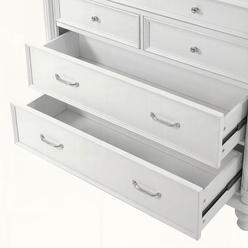 Grand garde-manger avec 5 tiroirs et 6 tablettes de porte