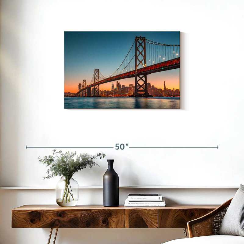 Pont R Oak Oakland Bay, H 20 po x l 30 po