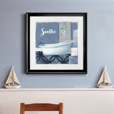 Soothe - peinture encadrée