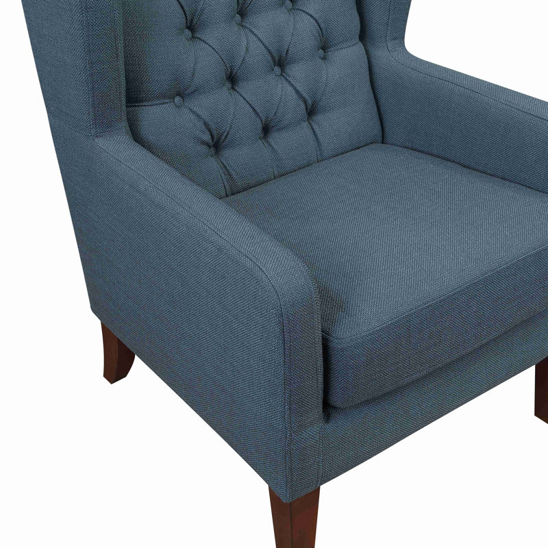 Fauteuil à oreilles Classic, Bleu