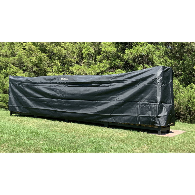Couvre-lit double 16 pi x 2 pi Vinyle, Noir