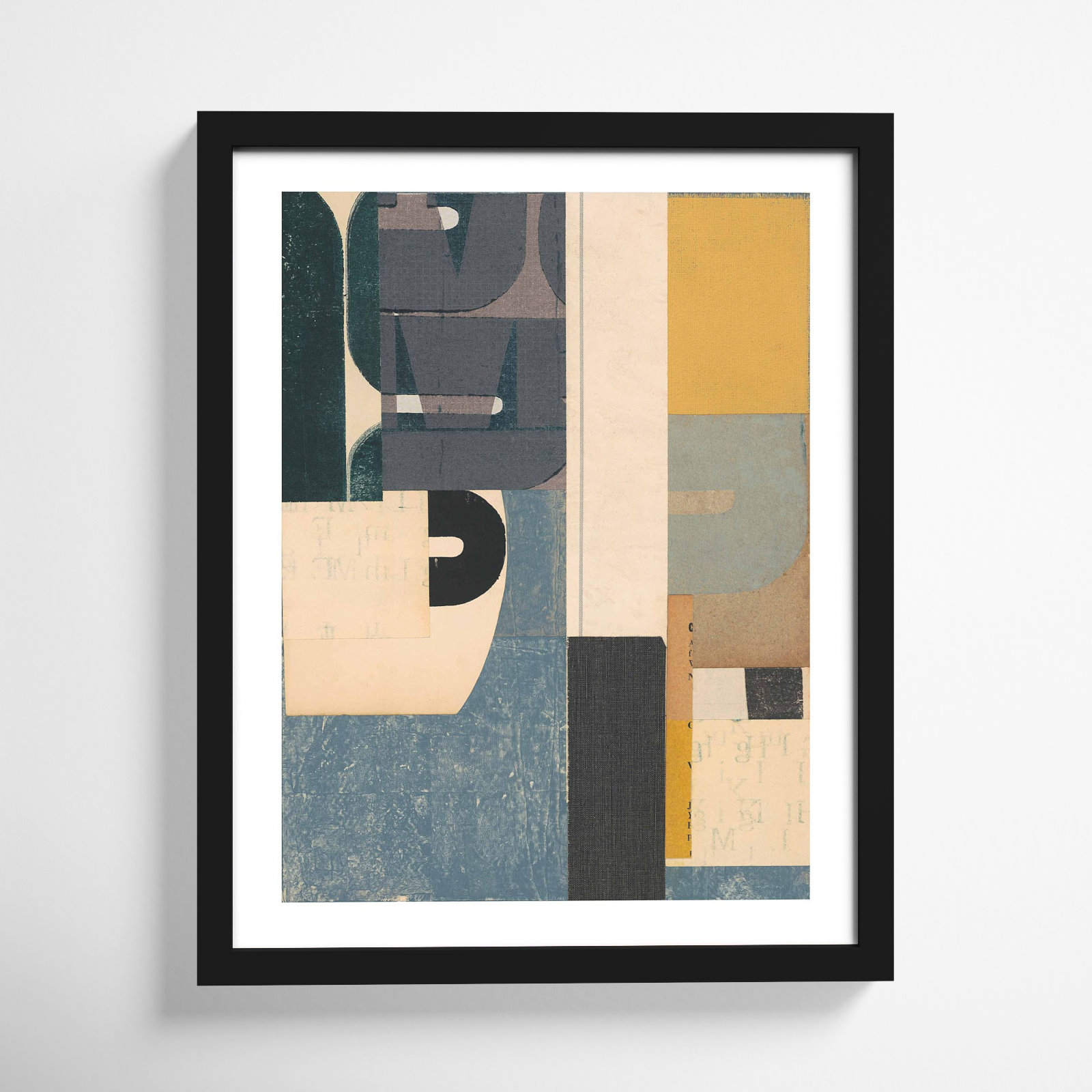 Mighty Print by Sarah Short, Brown, 20" W x 25" H