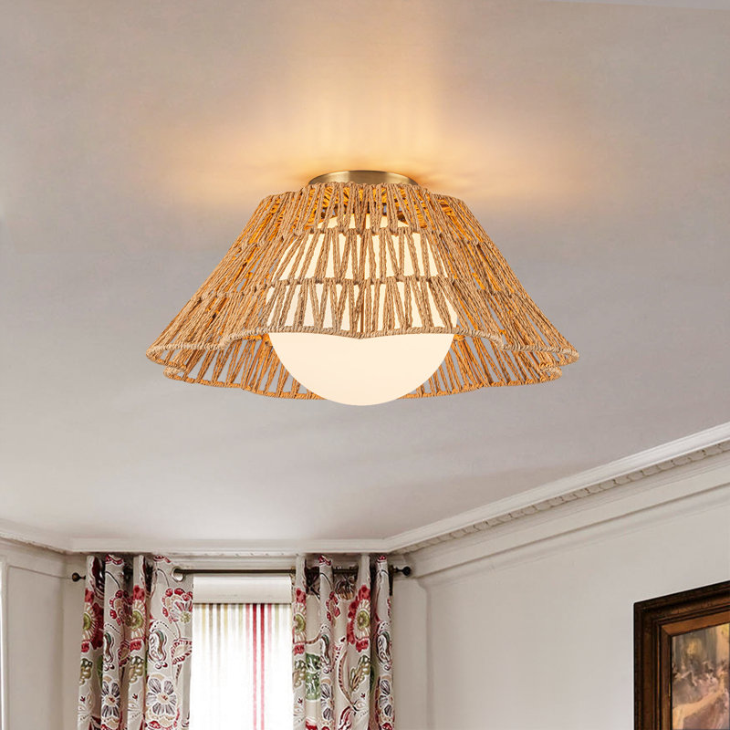 Plafonnier encastré 18 po Boho