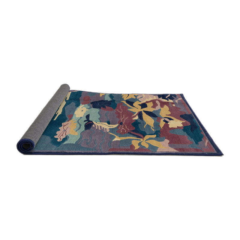 Milaina Abstract Indoor Rug, Round 5'