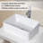 Sharee 24" Wall Mount Bathroom Vanity With Vessel Sink-427976509-427449084
