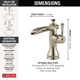 Cassidy™ Single Hole Bathroom Faucet with Drain Assembly