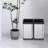 50 Liter/13 Gallon Kitchen Trash Can, Dual Compartment Sorting Recycling Trash Can-113992047