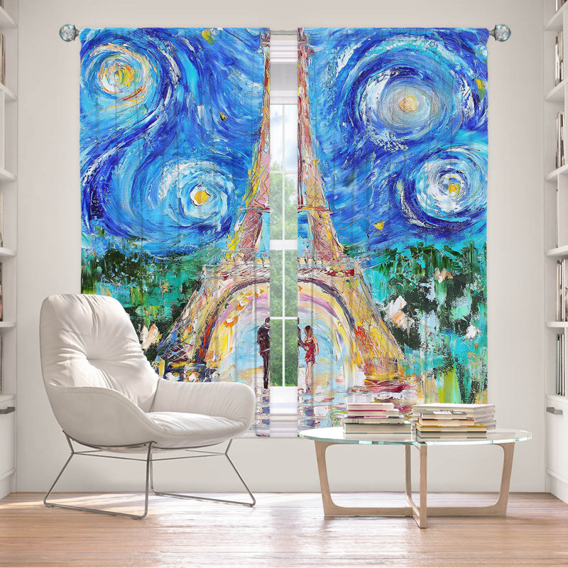 Room Darkening Curtain Pair, 40" W x 82" L