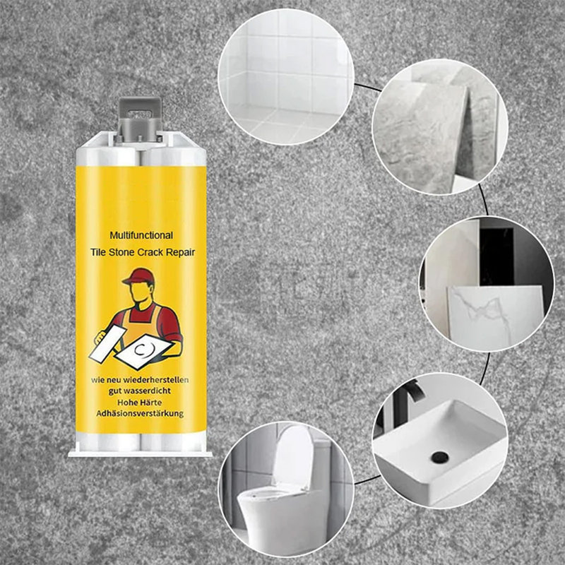 Trousse de réparation de fissures en pierre pour carreaux multifonctionnels