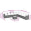 Grand canapé modulaire en rotin PE Vidaxl-114237390