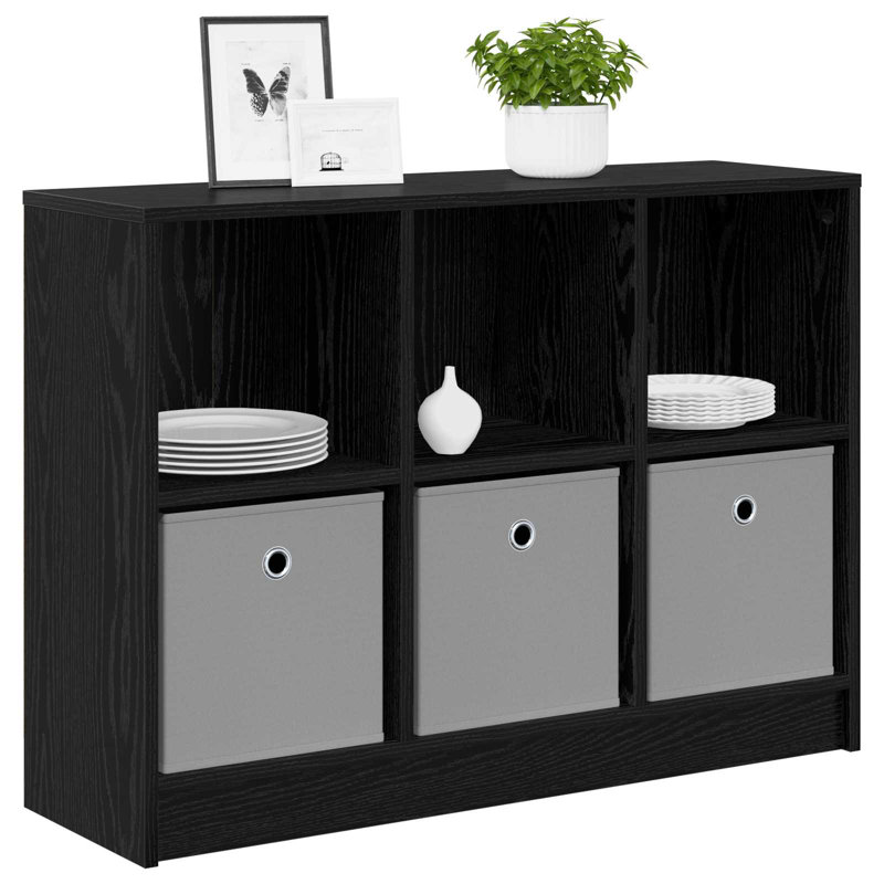 88.5cm Sideboard, Black Oak