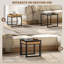 Altheda Nesting Coffee Table Set of 2 Modern Nest of Tables Square-621560688